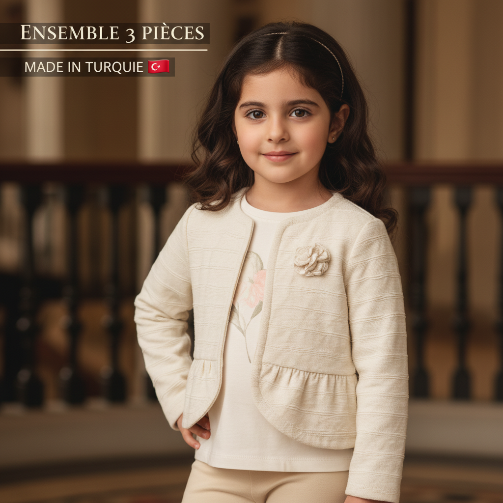 ENSEMBLE 3PIECES FILLE 0104786-007