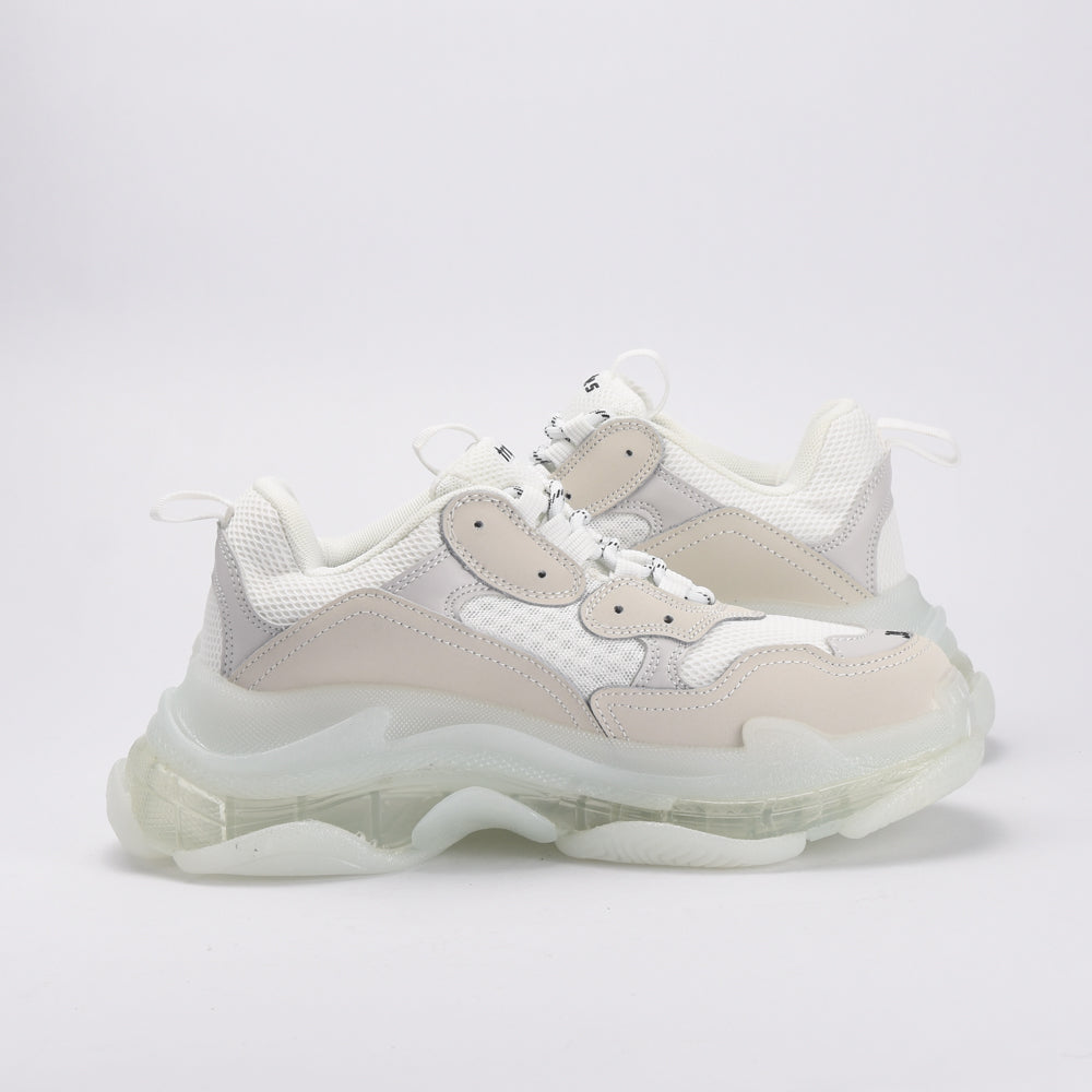 B.a.l.e.n.c.i.a.g.a Triple S White edition