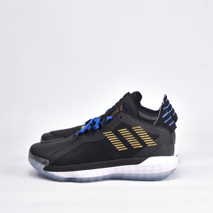 Adidas Dame 6 Stone Cold Damian Lillard Austin 3:16 Black Blue Mens FV4214SG