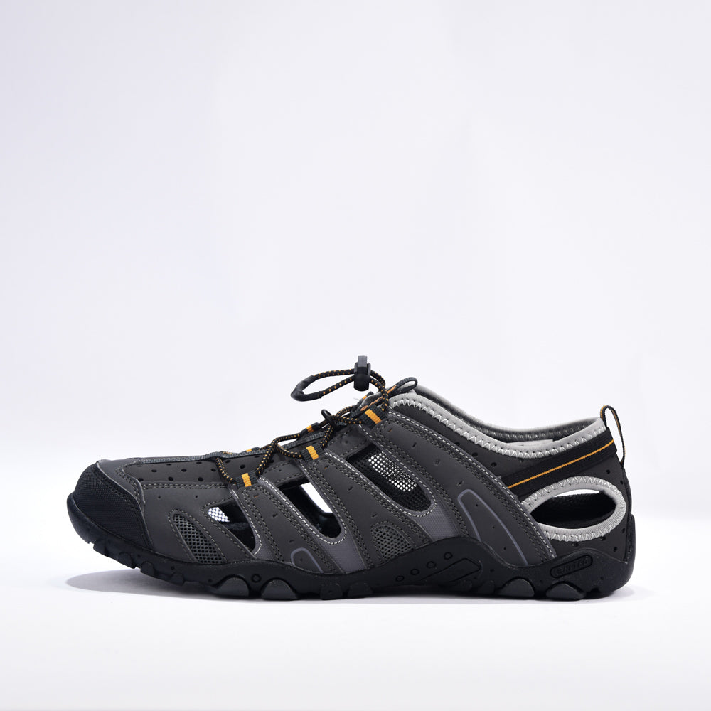 SANDAL FERME NOIR GRIS  O004500/054