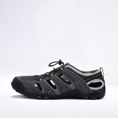 SANDAL FERME NOIR GRIS  O004500/054