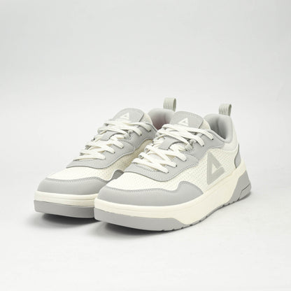PEAK SPORTS SHOES-WHITE/GREY
