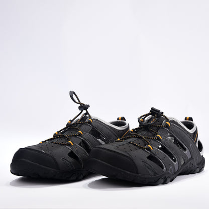 SANDAL FERME NOIR GRIS  O004500/054
