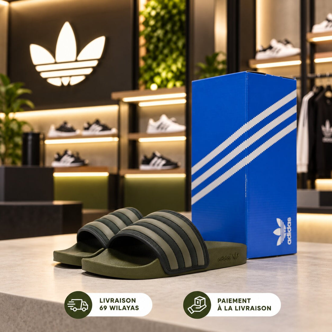 Adidas Claquettes Adilette Slides