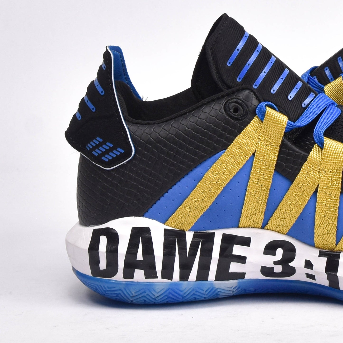 Adidas Dame 6 Stone Cold Damian Lillard Austin 3:16 Black Blue Mens FV4214SG