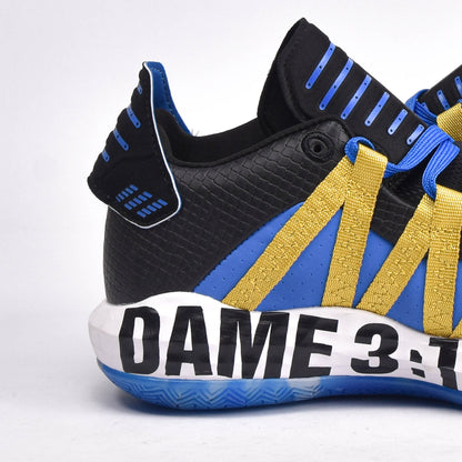 Adidas Dame 6 Stone Cold Damian Lillard Austin 3:16 Black Blue Mens FV4214SG