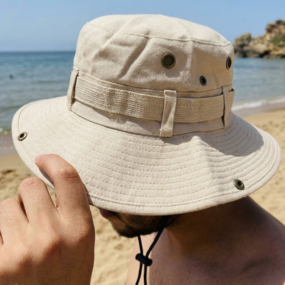 Chapeau de protection UV BEIGE