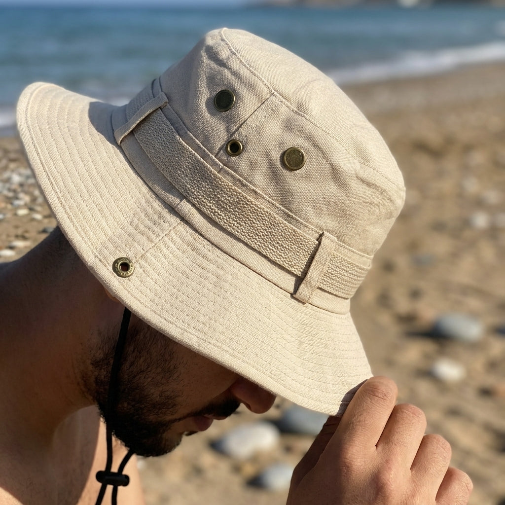 Chapeau de protection UV GRIS