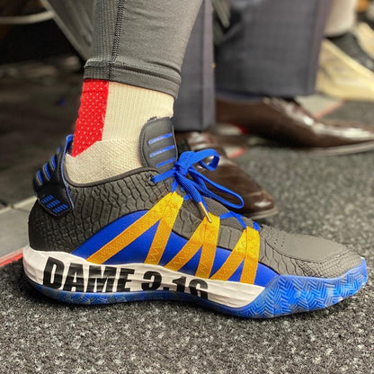 Adidas Dame 6 Stone Cold Damian Lillard Austin 3:16 Black Blue Mens FV4214SG