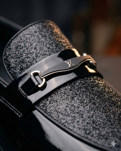 Mocassin luxe en cuir pour homme