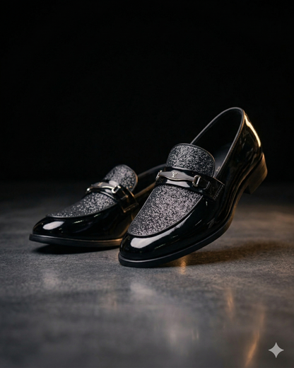 Mocassin luxe en cuir pour homme