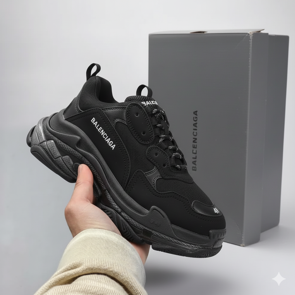 B.a.l.e.n.c.i.a.ga Triple S Black