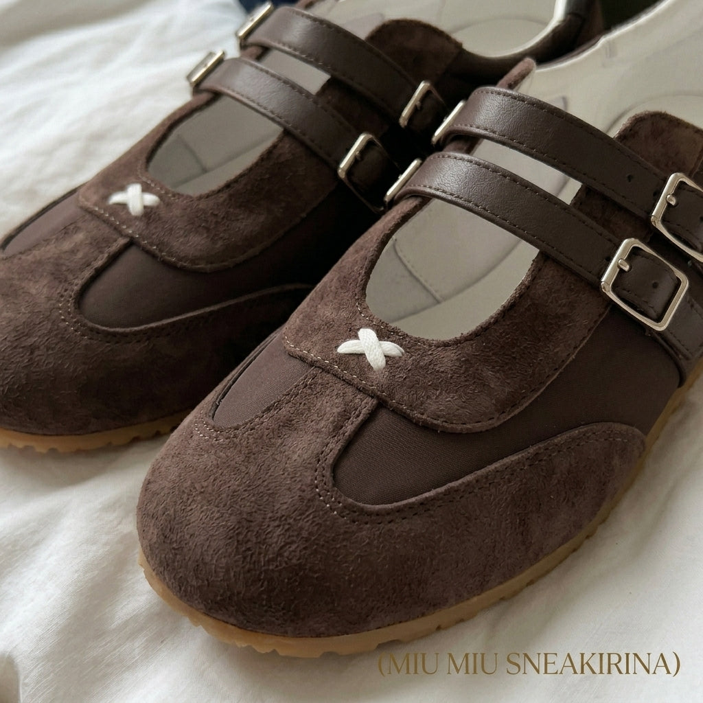 Miu Miu Sneakirina Marron
