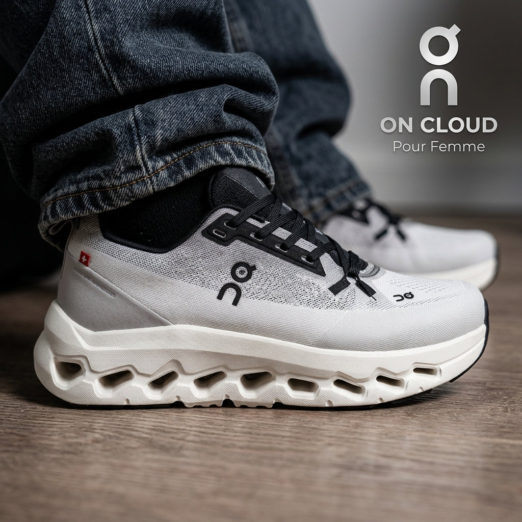 Oncloudtilt  Black/Ivory (Pour Femme)