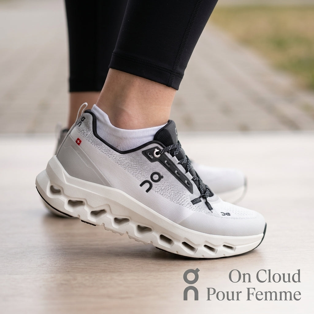 Oncloudtilt  Black/Ivory (Pour Femme)