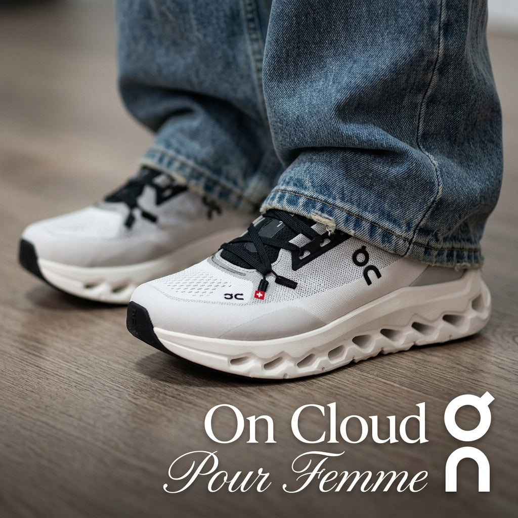 Oncloudtilt  Black/Ivory (Pour Femme)