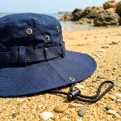 Chapeau de protection UV BLEU