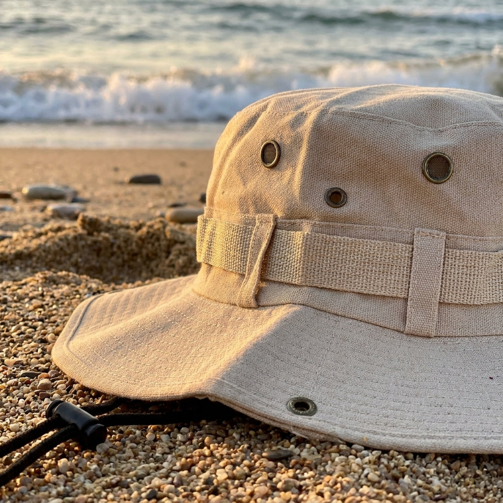 Chapeau de protection UV BEIGE