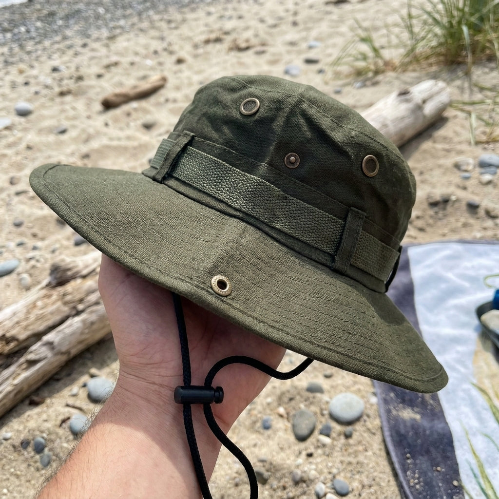 Chapeau de protection UV BEIGE