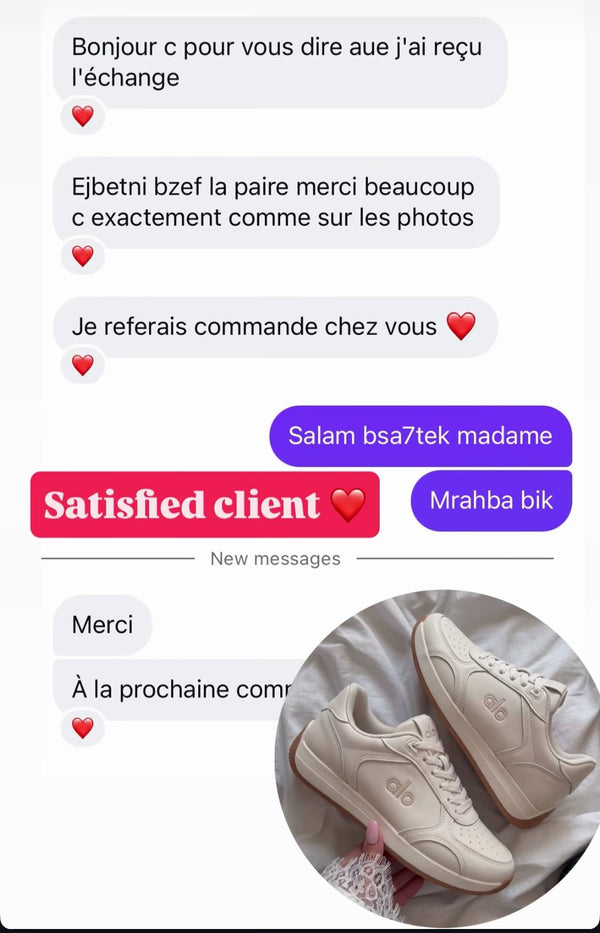 Cliente satisfaite