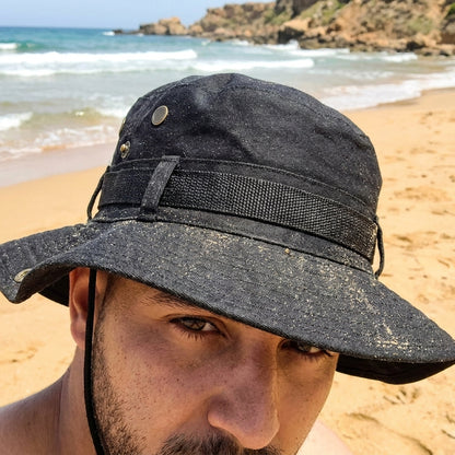 Chapeau de protection UV NOIR