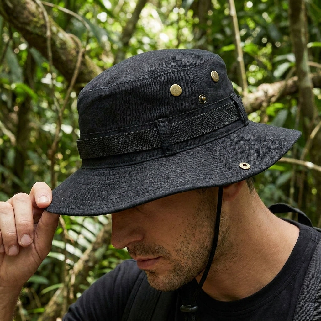 Chapeau de protection UV NOIR