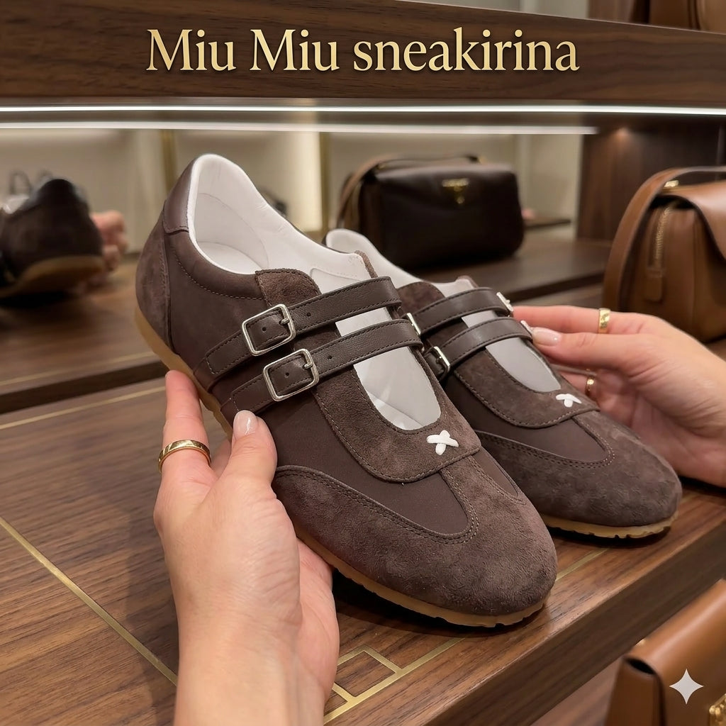Miu Miu Sneakirina Marron
