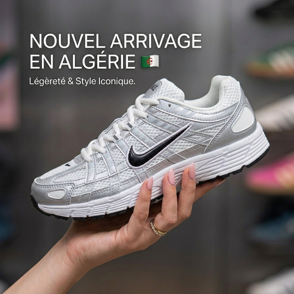 Nike P-6000 WHITE&BLACK ( FEMME)