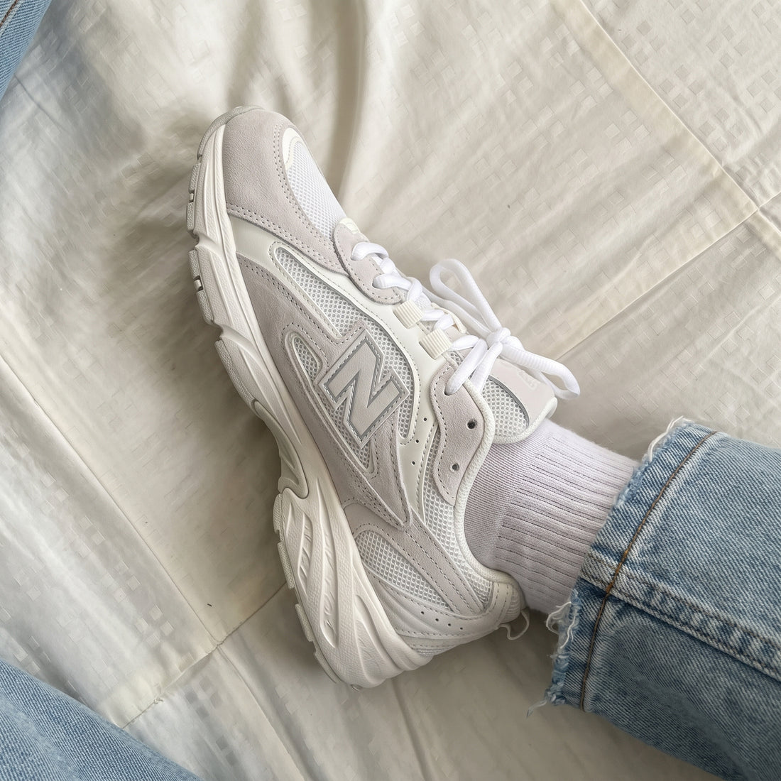 New Balance 208L Khaki (Femme) — Réduction -50%