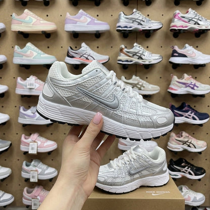 Nike P-6000 WHITE&SILVER ( FEMME)