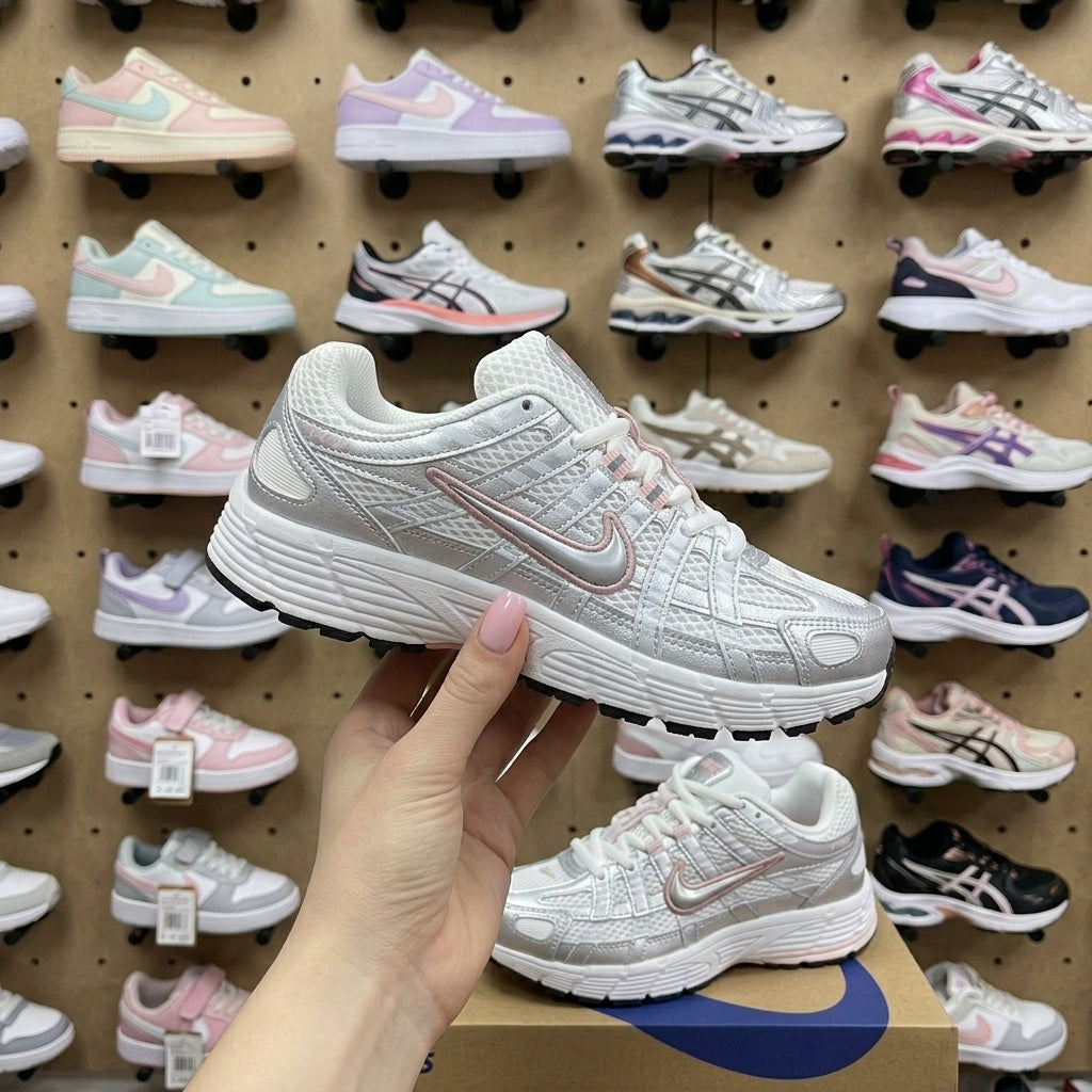 Nike P-6000 WHITE&PINK ( FEMME)