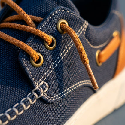 Mocassin Canvas Pour Homme