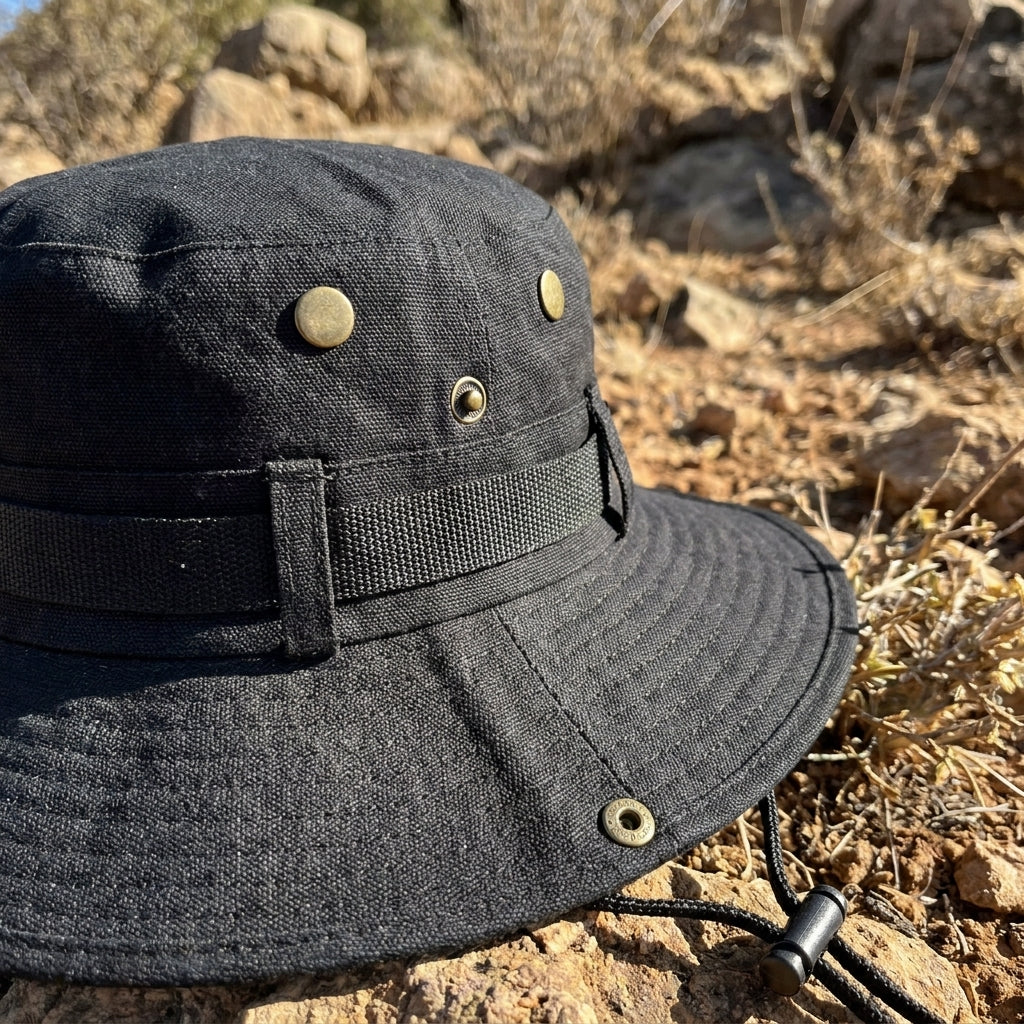 Chapeau de protection UV NOIR