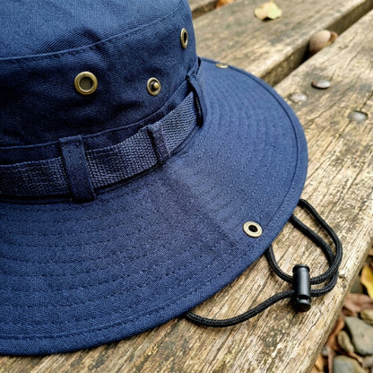 Chapeau de protection UV BLEU