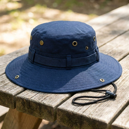 Chapeau de protection UV BLEU