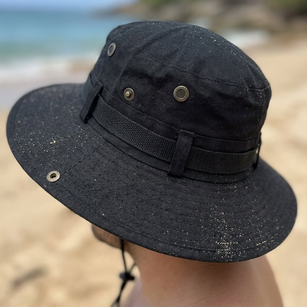 Chapeau de protection UV BLEU