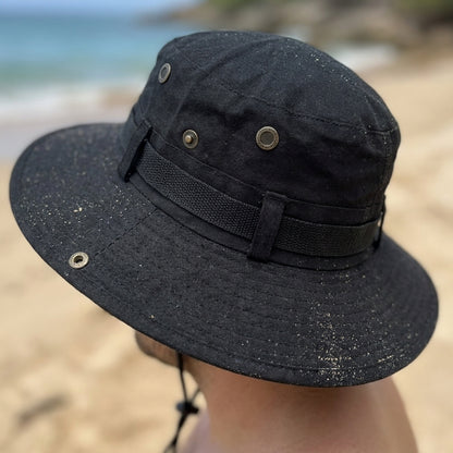 Chapeau de protection UV BLEU