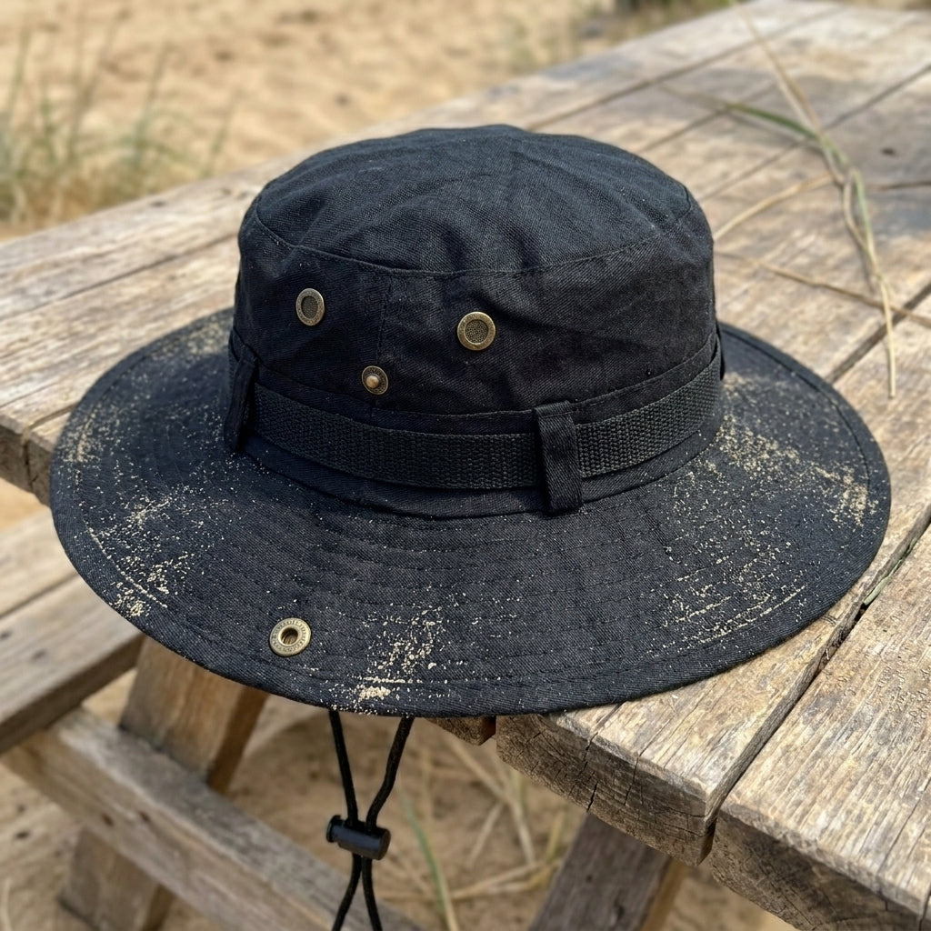 Chapeau de protection UV NOIR
