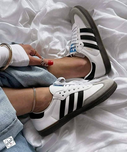 ADIDAS SAMBA OG White&BLACK