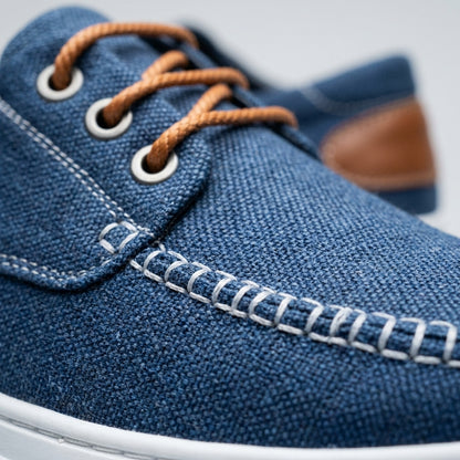 Mocassin Canvas Pour Homme