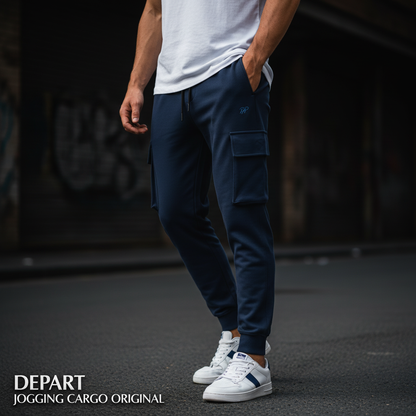 DEPART JOGGING CARGO NAVY ORIGINAL