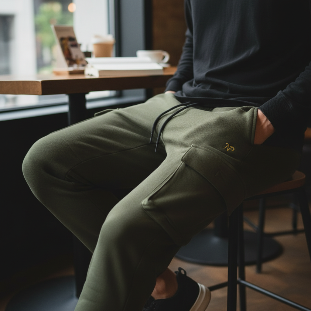 DEPART JOGGING CARGO KHAKI ORIGINAL