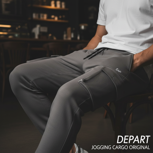 DEPART JOGGING CARGO GRIS ORIGINAL