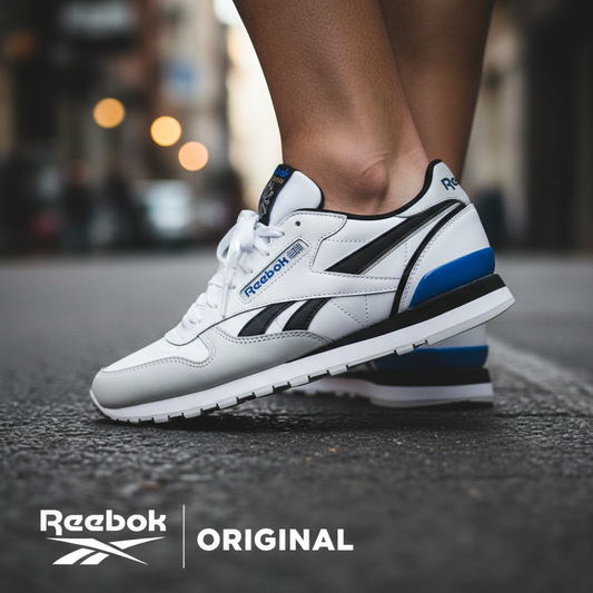 REEBOK CLASSIC LEATHER CLIP FTWWHT/PURGRY/VECB