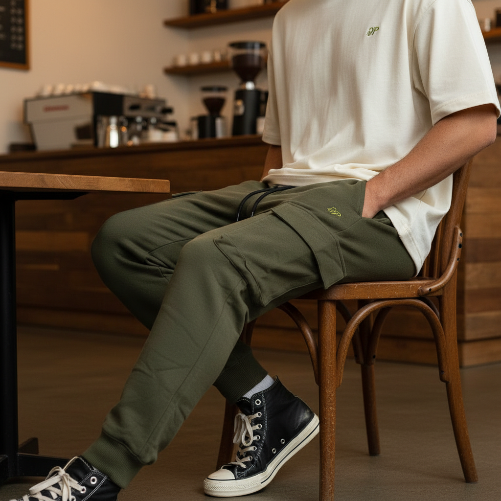 DEPART JOGGING CARGO KHAKI ORIGINAL