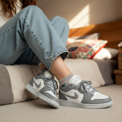 Jordan 1 Low SE Light Steel Grey