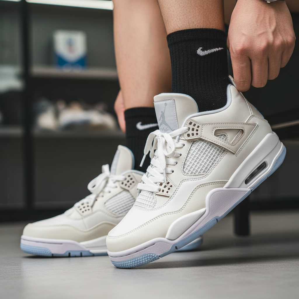 Jordan 4 shimmer  306013-068SG