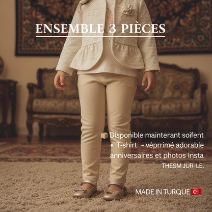 ENSEMBLE 3PIECES FILLE 0104786-007