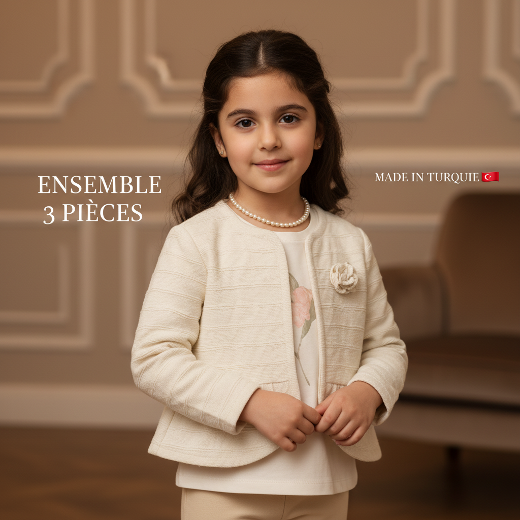 ENSEMBLE 3PIECES FILLE 0104786-007