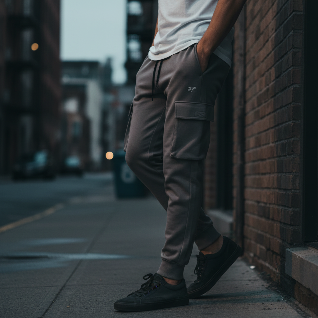 DEPART JOGGING CARGO GRIS ORIGINAL
